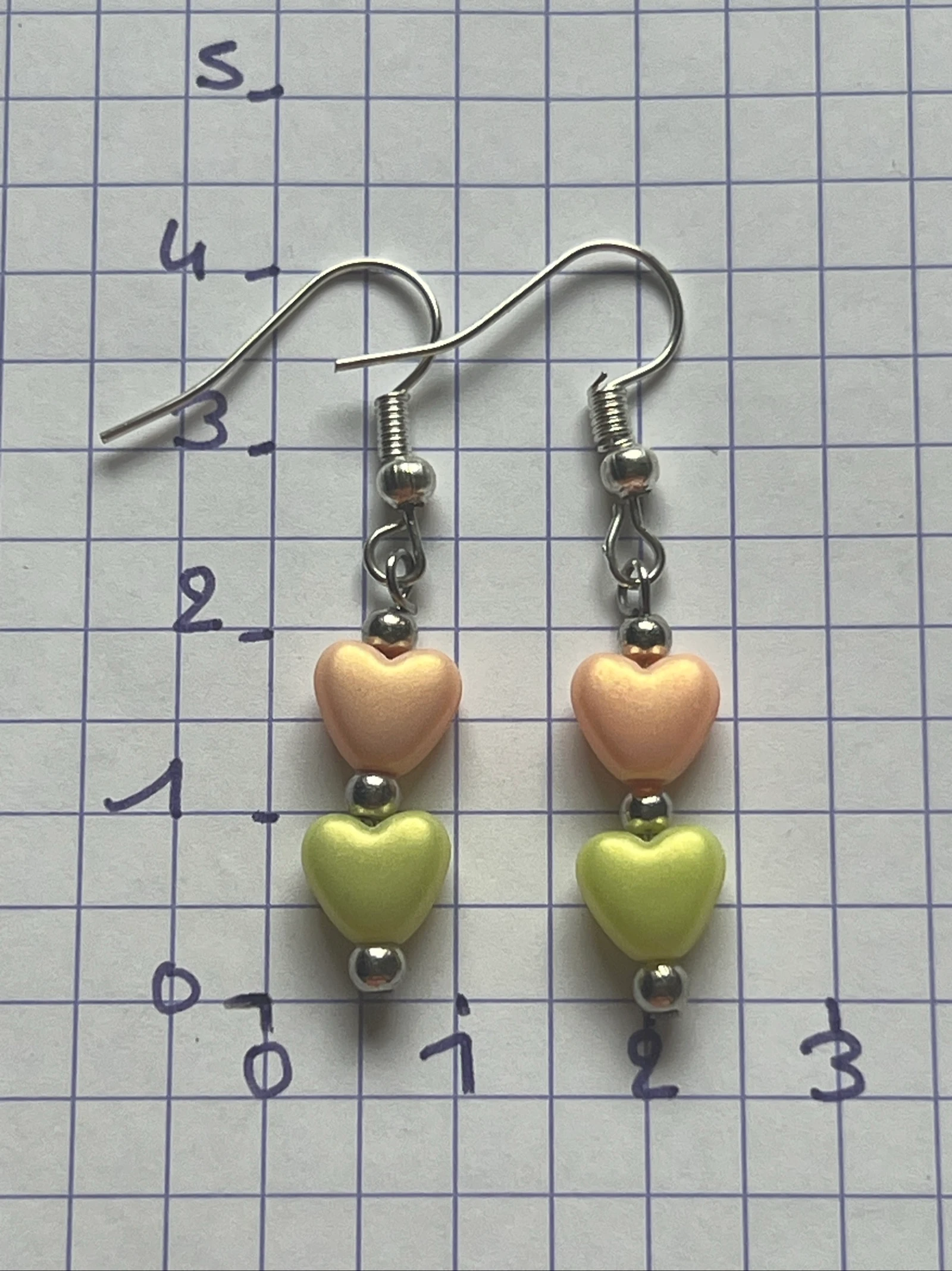 Boucles d’oreilles cœur 
